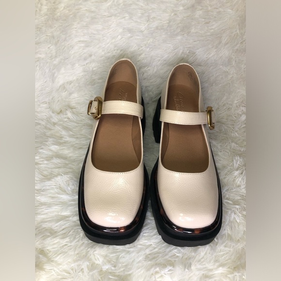 Circus by Sam Edelman Cream Platform Mary Jane Shoes NWOT 9.5 - Picture 6 of 14